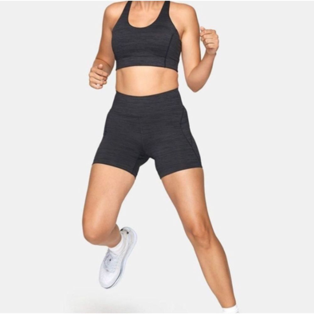 Outdoor Voices Gray TechSweat Flex Shorts